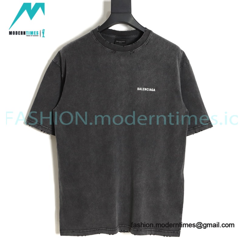 Balenciaga - Monogram Print Short-sleeved T-shirt